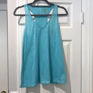 Lilly Pulitzer Teal Luxletic Tank Top